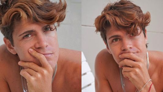 Apareció el video de Marcos Ginocchio encerrado en el baño de un shopping: mirá qué hizo