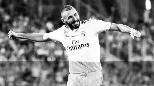 Control, sombrero y volea: el golazo de Benzema en la goleada de Real Madrid ante Valencia por la Liga de España
