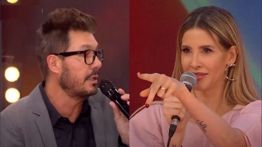 Guillermina Valdes y Marcelo Tinelli se cruzaron fuerte al aire