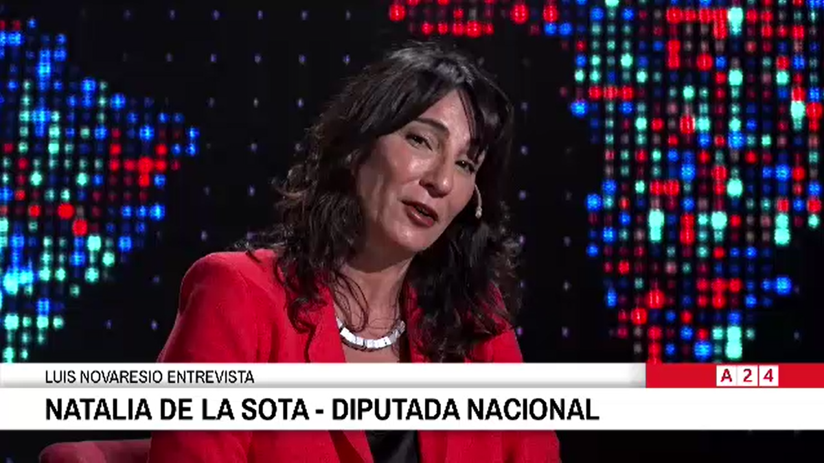 Natalia de la Sota con Novaresio: "El peor presidente es Milei"