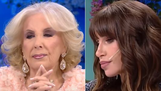 Mirtha Legrand y Florencia Peña se reencontraron al aire y sinceraron los motivos de la distancia de años