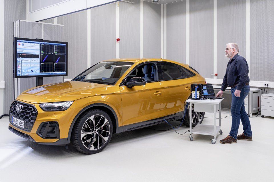 Audi aborda la reducción del ruido de forma integral. Expertos de diversas áreas
