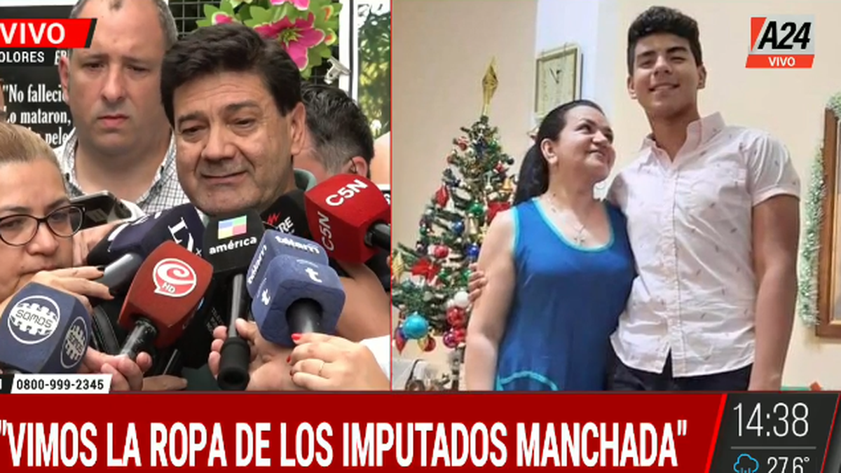 Fernando Báez Sosa: los padres aseguraron que cada vez estamos más cerca de la justicia. (Captura)