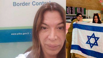 Lizy Tagliani fue demorada en el aeropuerto de Israel