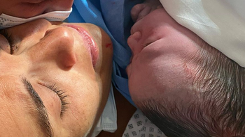 Nació Baltazar Klein, el hijo de la actriz Micaela Vázquez