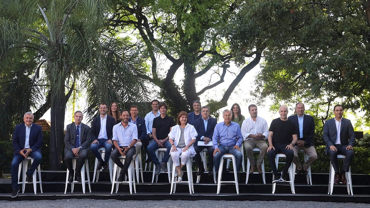 La mesa nacional se reunió en los bosques de Palermo para destacar el triunfo contundente de Juntos por el Cambio