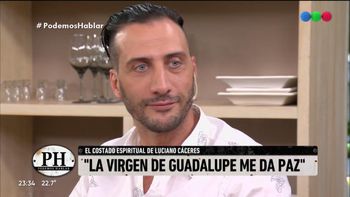 La emotiva experiencia espiritual de Luciano Cáceres con su madre antes de morir