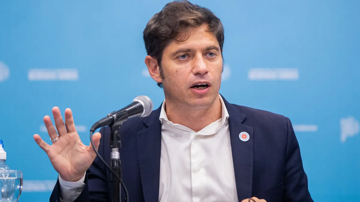 Axel Kicillof apoyó el paro y criticó la política económica del Gobierno. (Foto: archivo)