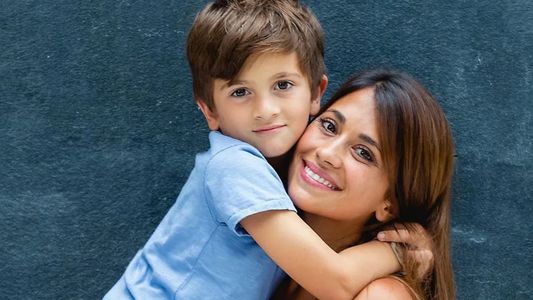 Antonela Roccuzzo y una reacción muy especial con su hijo mayor, Thiago Messi: Siempre serás...