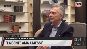 Mauricio Macri en Radio La Red con Toti Pasman: el ex presidente asegura que Messi es mejor que Maradona