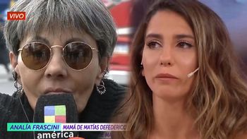 La mamá de Matías Defederico enfrentó a Cinthia Fernández, que la acusó de hacer brujerías