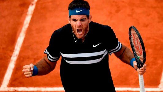 Del Potro venció a Cilic, está en semifinales de Roland Garros y escaló al 4° lugar del ranking