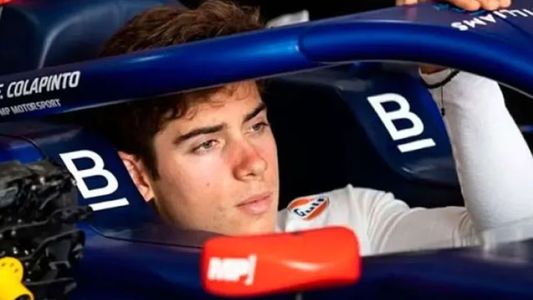 Colapinto terminó 19° en las prácticas y debe realizar la qualy sprint en Estados Unidos