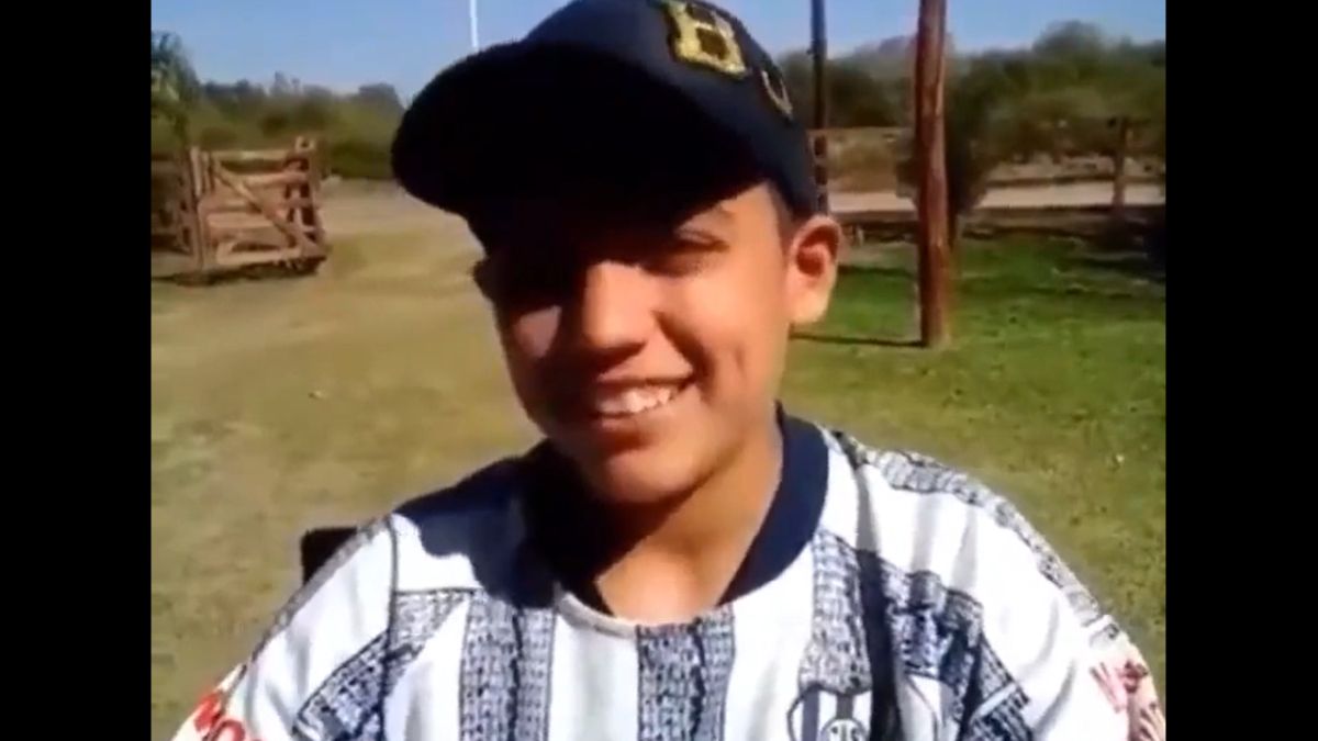 Exequiel Zeballos de adolescente ya soñaba con su presente en Boca.