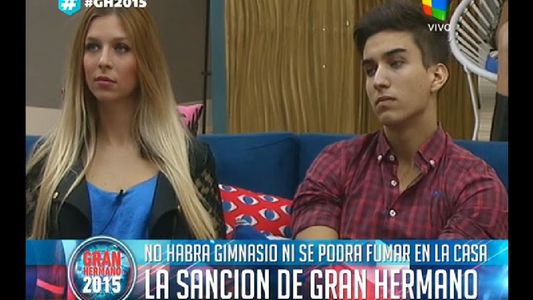 Por culpa de Eloy y Romina, los chicos se quedaron sin fumar y sin gimnasio
