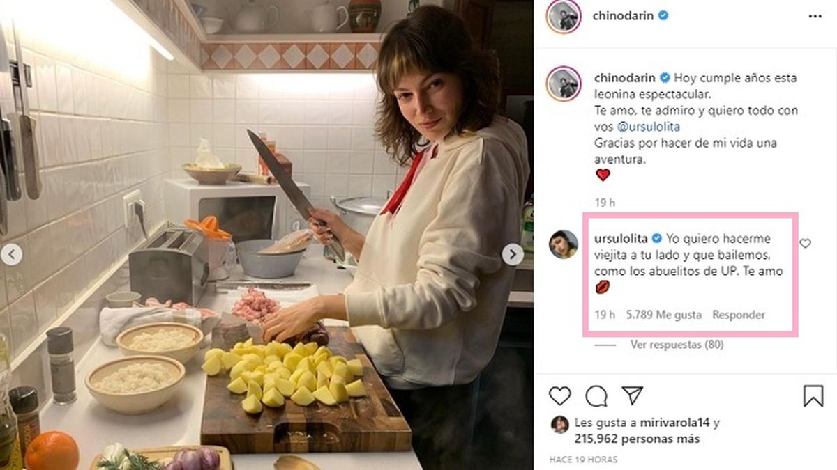 &Uacute;rsula Corber&oacute; y el Chino Dar&iacute;n forman una de las parejas j&oacute;venes m&aacute;s s&oacute;lidas del ambiente art&iacute;stico de los &uacute;ltimos tiempos.&nbsp;