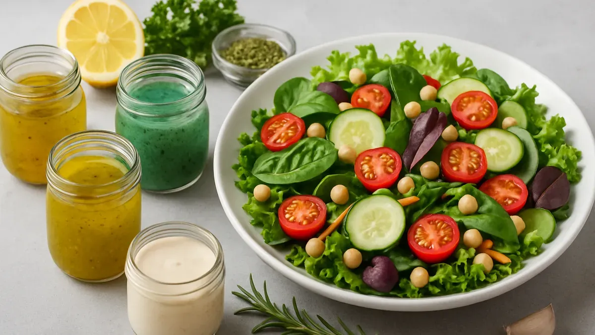Aderezos caseros para ensaladas: cómo lograr más sabor con ingredientes simples. (Imagen ilustrativa)