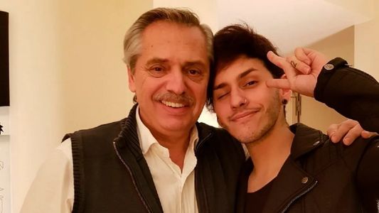 El impactante cambio físico de Dyhzy, el hijo de Alberto Fernández, que sorprendió a todos