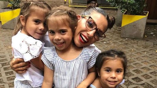 El grave accidente que sufrió una de las hijas de Cinthia Fernández: Se golpeó la cabeza y está en carne viva