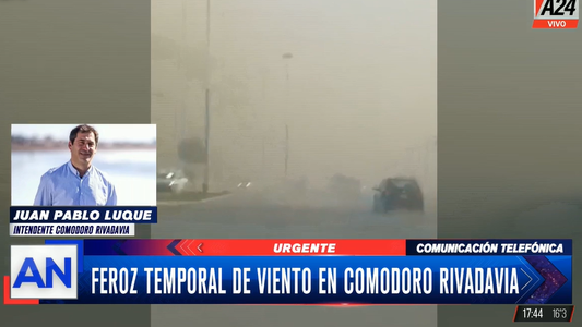 Temporal en Chubut: pese a los fuertes vientos y destrozos confirmaron que se realizarán las elecciones el domingo