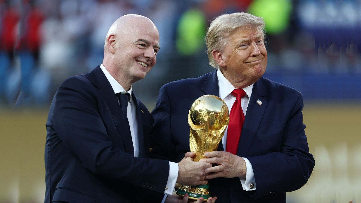 Trump sueña con un destino internacional para Infantino
