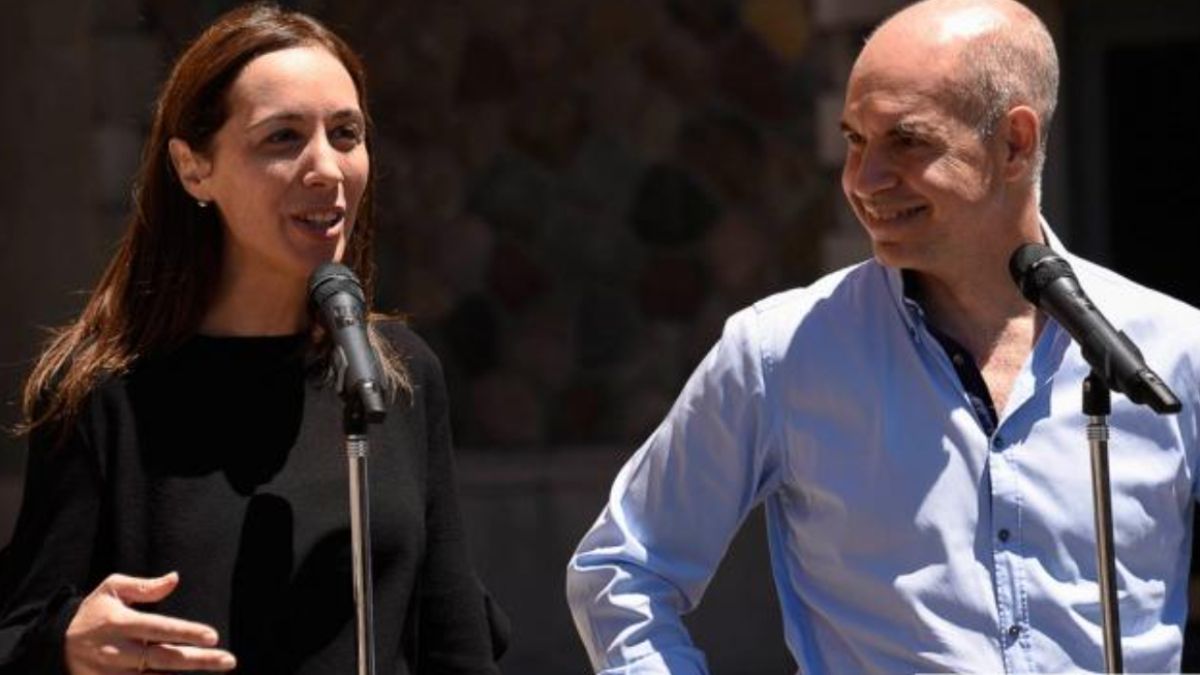 Horacio Rodríguez Larreta y María Eugenia vidal se refirieron a los dichos de Facundo Manes. Foto: Archivo.
