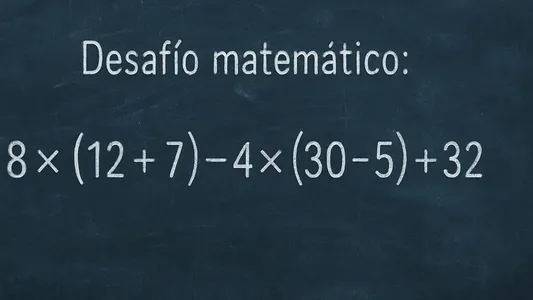 Desafío Matemático: probá resolver esta cuenta antes de responder