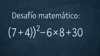 La regla esencial para resolver este desafío matemático es conocido como PEMDAS (por sus siglas en inglés) o jerarquía de operaciones.