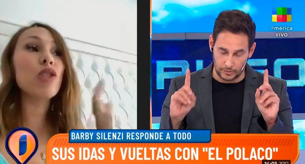 Barby Silenzi confesó que tiene una pareja abierta con el Polaco y dio el nombre de una famosa con la que ratonean