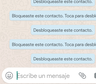 Qué pasa en WhatsApp cuando bloqueo o reporto un contacto