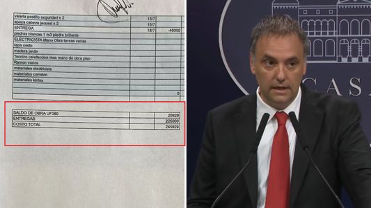 Los detalles de los gastos en la casa del country de Manuel Adorni