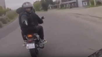 Video: grabó mientras le robaban la moto y pudieron detener a los asaltantes