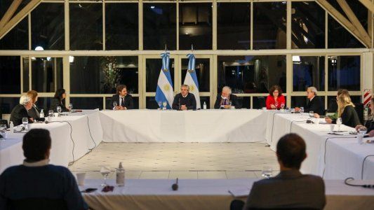 En medio de los rumores de cambios en el Gabinete, Alberto cenó con ministros e hizo un balance de su gestión