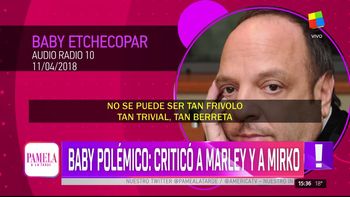Baby Etchecopar: El papá de Mirko es un sinvergüenza