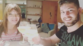 La foto de Lizy Tagliani con su enamorado: Llegó de entrenar y lo esperé con la cena