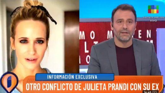 Nuevo escándalo de Julieta Prandi con su exmarido: Sus hijos fueron abandonados en la puerta de su casa por su padre