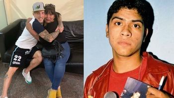 Emotivo encuentro del Polaco y la mamá de Walter Olmos: Gracias por este mimo al corazón