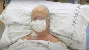 Un paciente en terapia intensiva se arrepintió de no haberse vacunado contra el Covid y lo grabó en un video