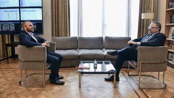 La reunión que llevarán a cabo Guzmán y Kulfas se realizará en el Palacio de Hacienda (Télam). La reunión que llevarán a cabo Guzmán y Kulfas se realizará en el Palacio de Hacienda (Télam).