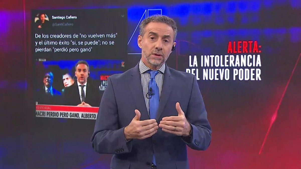 El editorial de Luis Majul: La intolerancia del nuevo poder