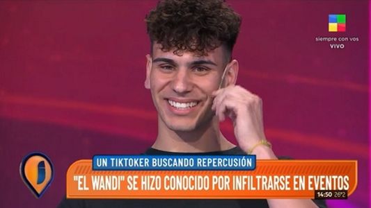 El Wandi y su reacción ante las acciones legales que le iniciará Telefe por infiltrarse en la casa de Gran Hermano 2022