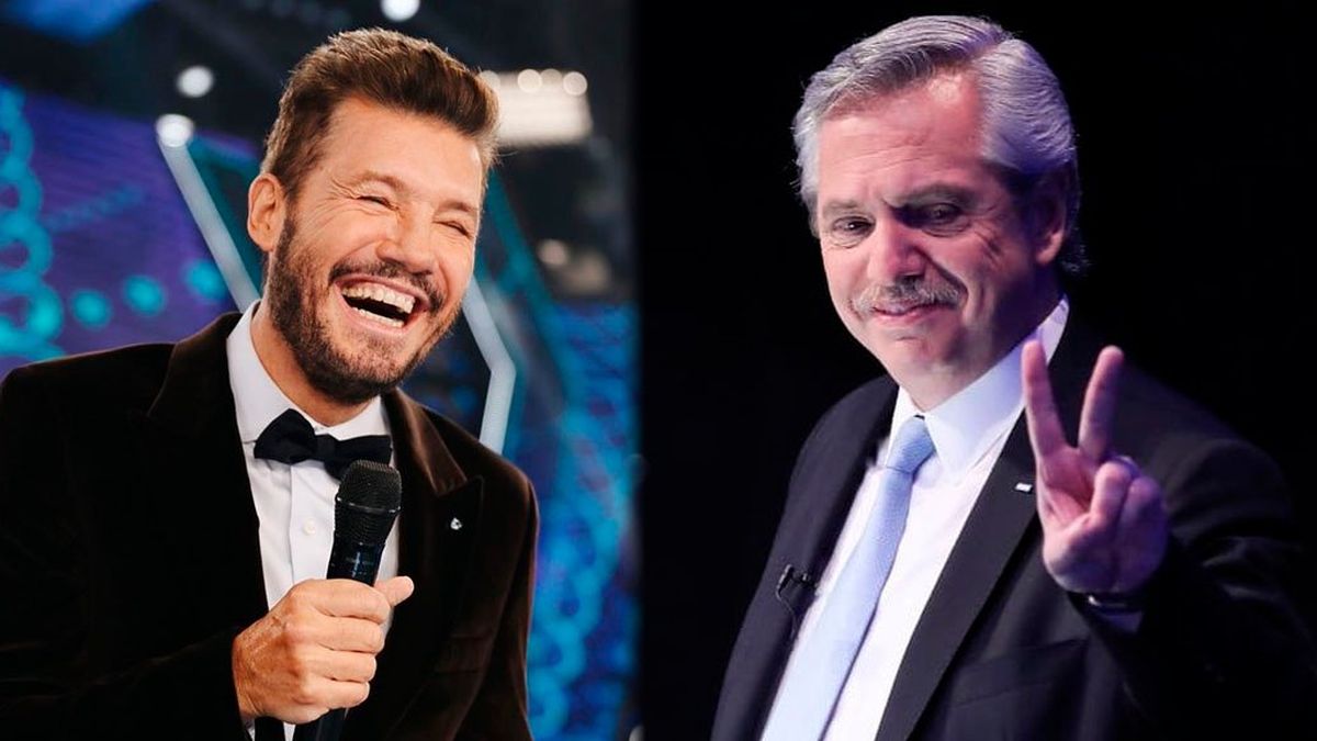 Marcelo Tinelli Alberto Fernández