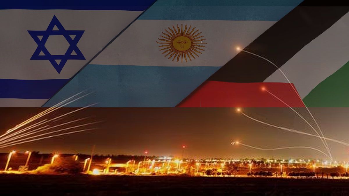 La cancillería argentina condenó a Israel por su ataque sobre Gaza . (Foto: A24.com)