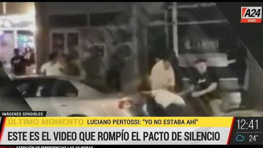 Revelador | El video que hizo que Luciano Pertossi rompiera el pacto de silencio en el juicio por Fernando Báez Sosa