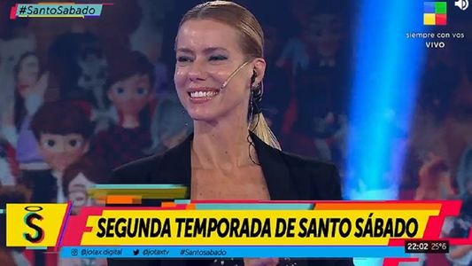 El debut de Nicole Neumann en Santo sábado segunda temporada