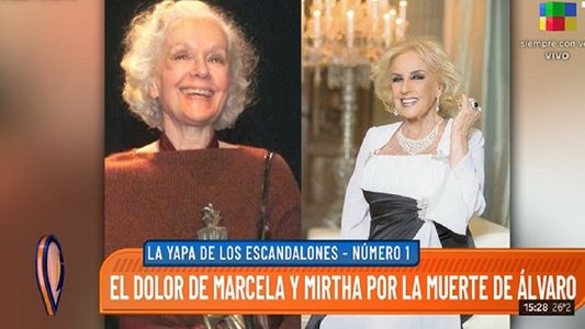 El dolor de Mirtha Legrand y Marcela Tinayre por una muerte muy cercana