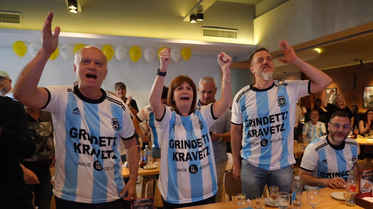Políticos de diferentes sectores festejaron el triunfo de la selección argentina en Qatar (Foto: twitter Néstor Grindetti).