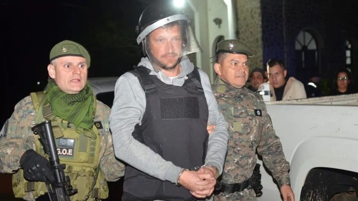 Germ&aacute;n Kiczka cuando fue detenido.&nbsp;