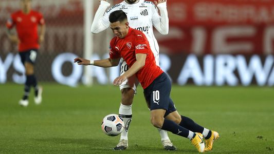 Copa Sudamericana: Independiente empató 1-1 ante Santos y quedó eliminado en octavos de final