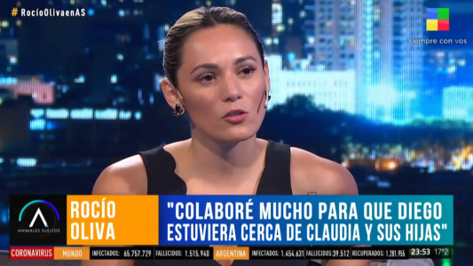 Rocío Oliva: No busco culpables pero Diego estaba solo